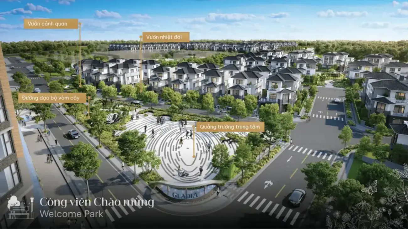 Sống xanh và bền vững tại Gladia The Waters với 7 giá trị cốt lõi