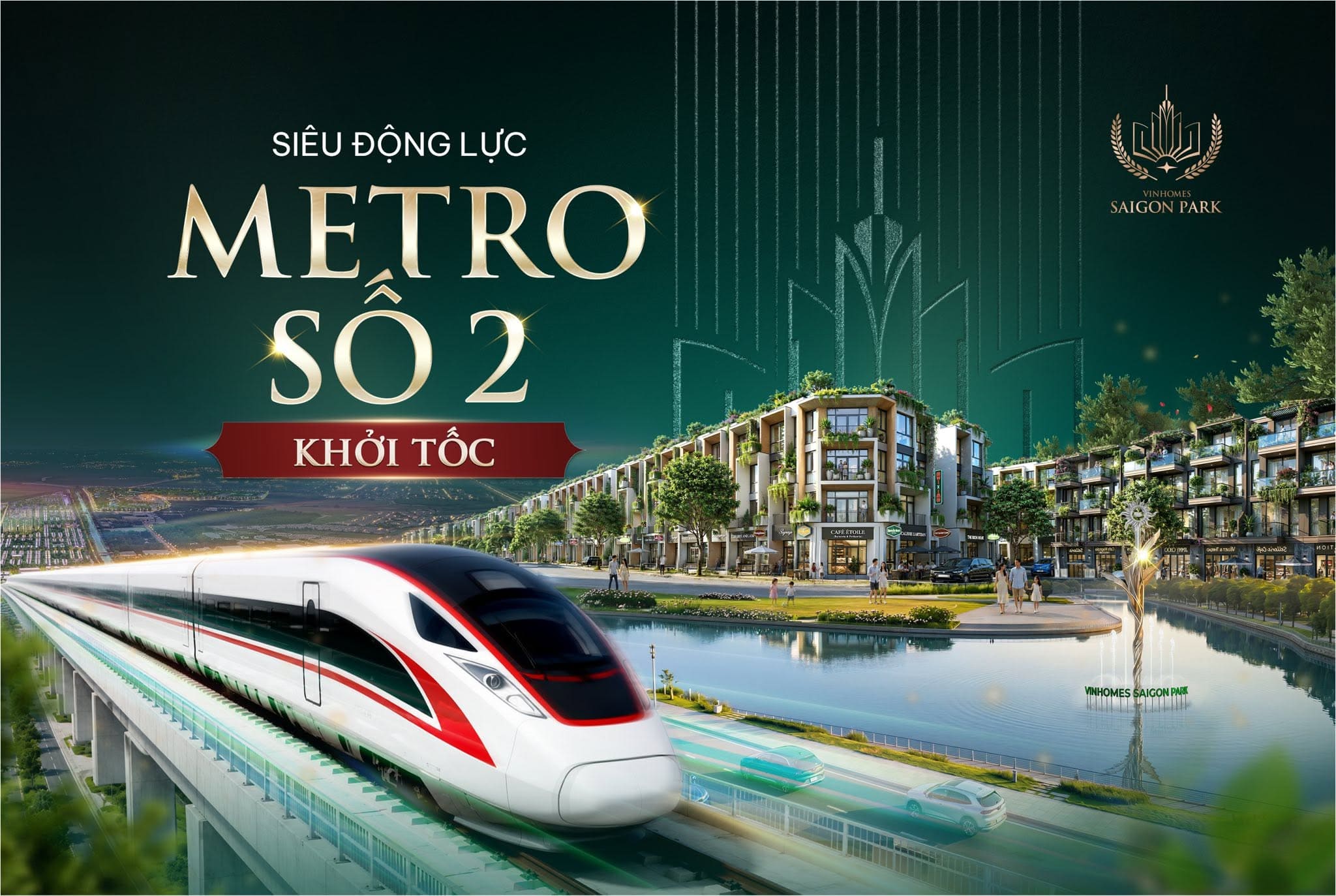 Cơ hội đầu tư bất động sản trục Tây Bắc TP.HCM gần Metro số 2