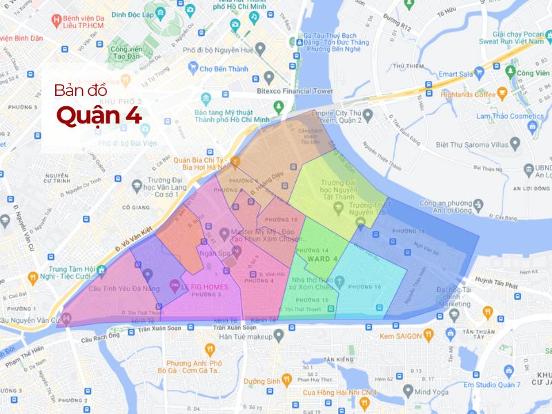 Định vị chính xác Quận 4: Tiết kiệm thời gian & Nắm bắt cơ hội đầu tư!