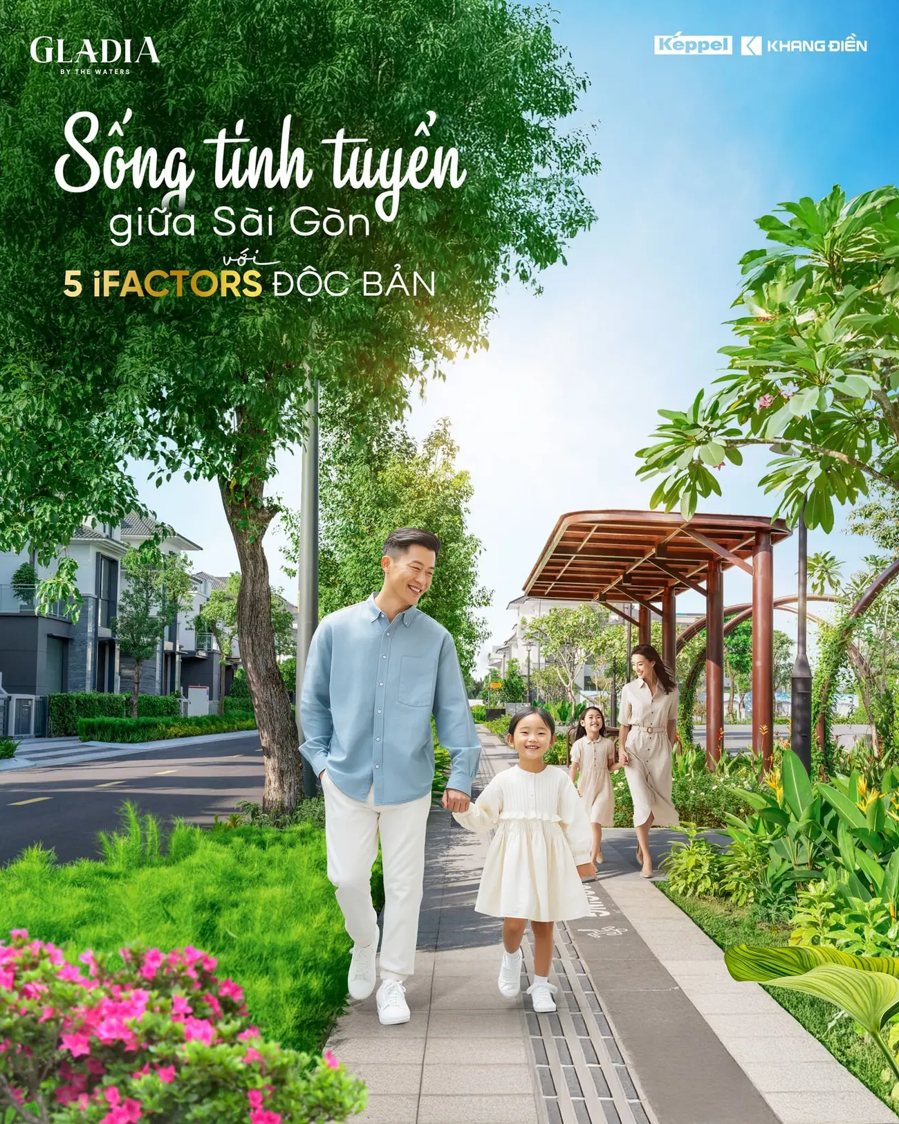 Căn hộ Gladia Keppelland Sài Gòn - Không gian sống hiện đại, tiện nghi