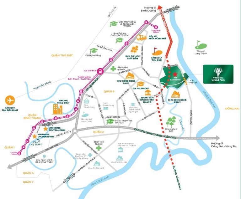 Kết Nối Cuộc Sống - Với Đường Vành Đai 3 Vinhomes Grand Park