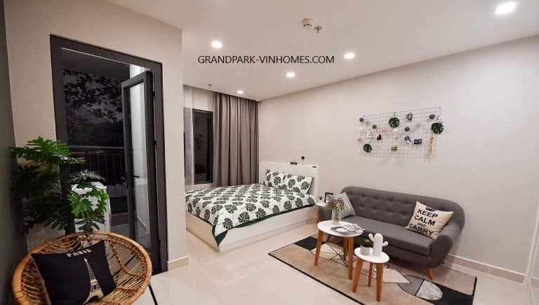 Sống Sang - Đầu Tư Thông Minh: Căn Hộ Studio Vinhomes Grand Park