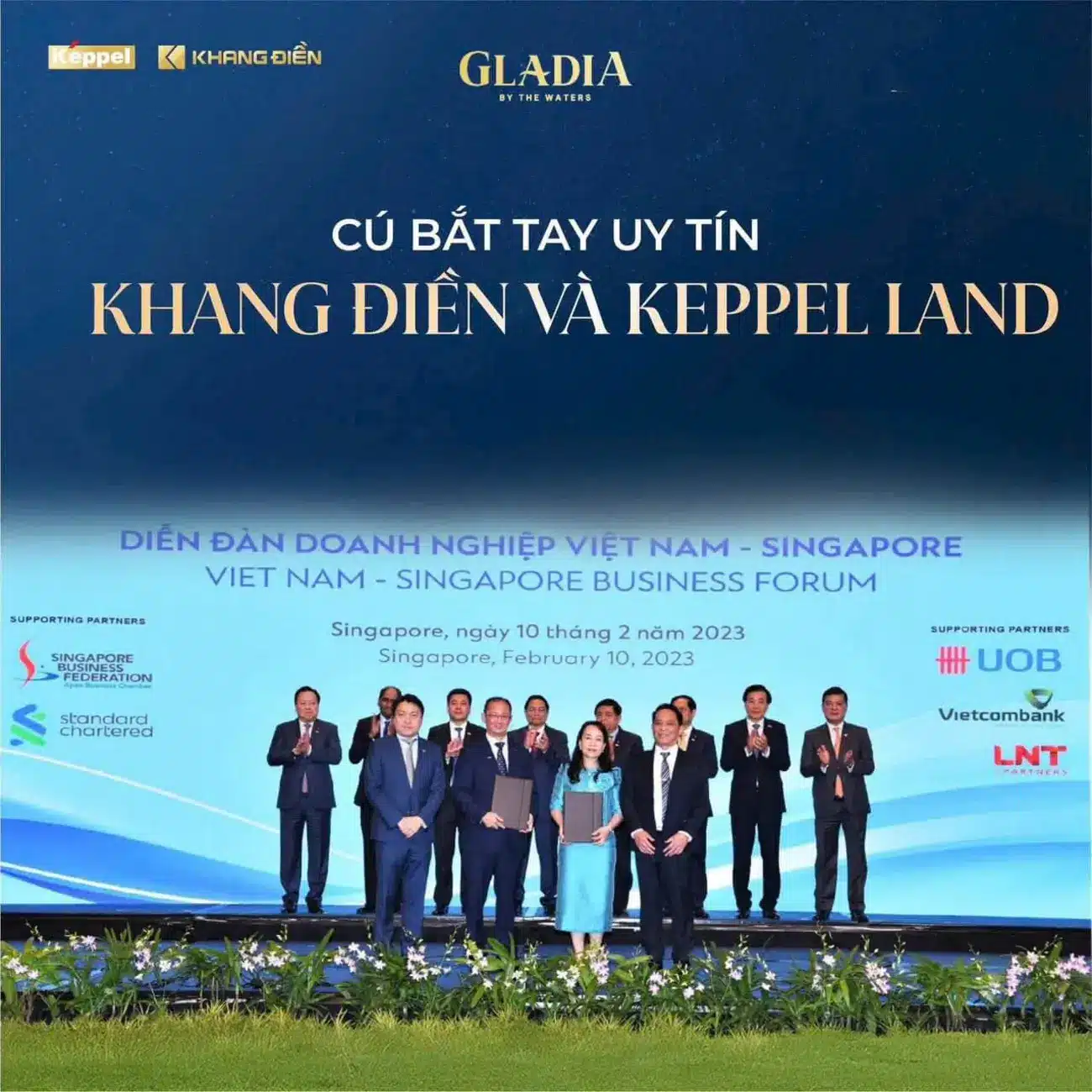 Sự kiện ra mắt dự án Gladia by the Waters tại GEM Center TP.HCM