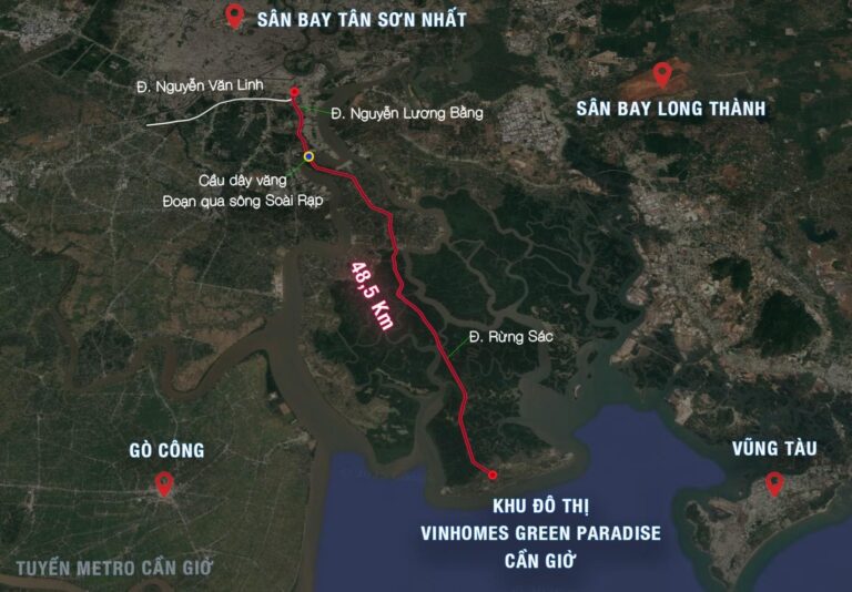 Cơ hội an cư và kết nối tại Vinhomes Green Paradise Cần Giờ