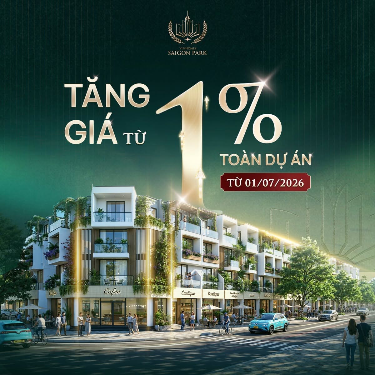 Vinhomes Hóc Môn: Cơ hội sở hữu nhà ở với mức giá hiện tại trước khi điều chỉnh